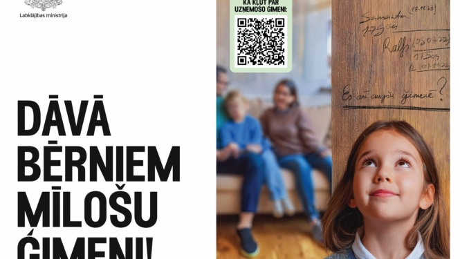 Dāvā mīlošu ģimeni