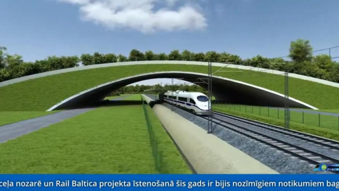 Atskaties uz paveikto projektā "Rail Baltica" 2021.gadā