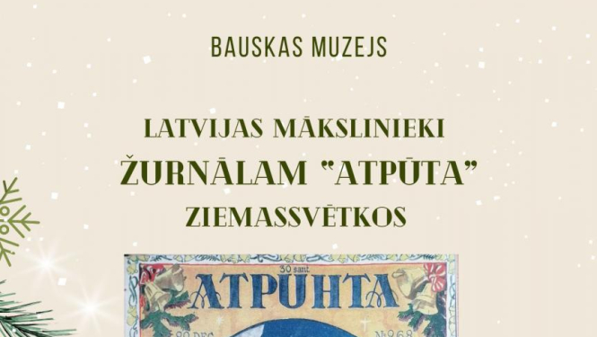 Bauskas muzejs aicina uz Ziemassvētku rotājumu izgatavošanas darbnīcu bērniem