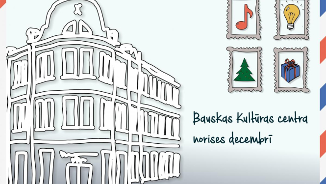 Ziemassvētku laikā pie baušķeniekiem ceļos četras kultūras norišu pastkartes