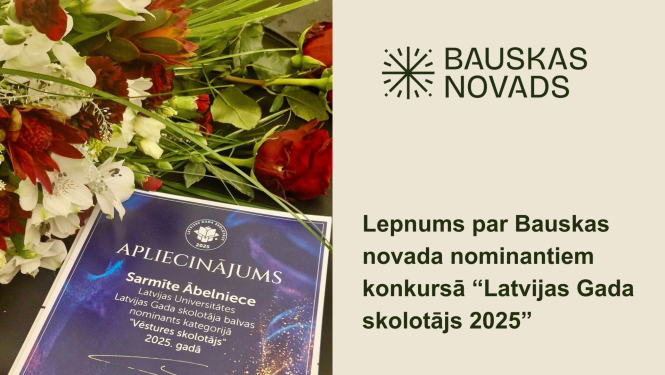 gada skolotājs Bauska