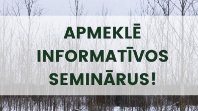Semināri par atbalstu mežsaimniecībā