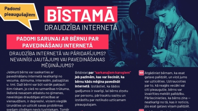Buklets par drošību internetā