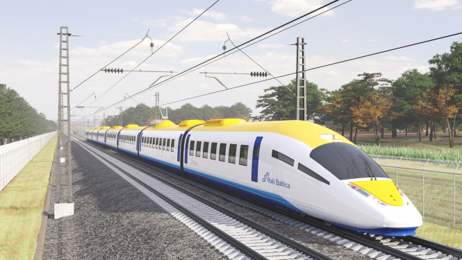 Rail Baltica vizualizācija