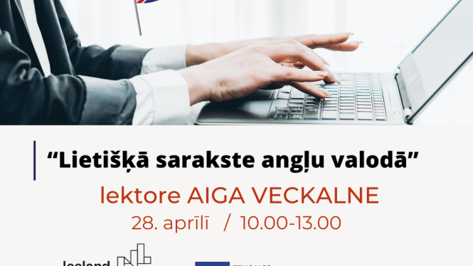Zemgales uzņēmēji aicināti piedalīties bezmaksas seminārā “Lietišķā sarakste angļu valodā”