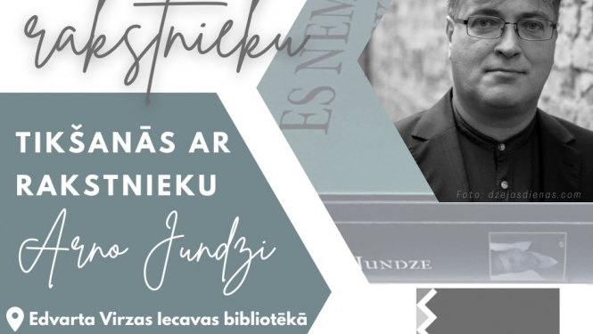 Saruna ar rakstnieku Arno Jundzi