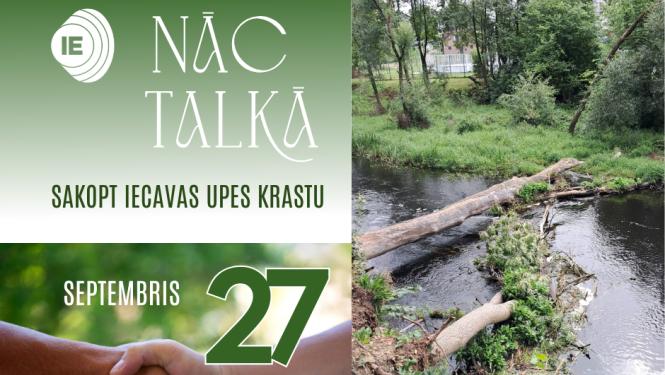 Upes tīrīšanas talka 27-09