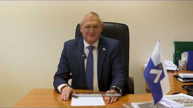 Bauskas novada domes priekšsēdētāja Aivara Okmaņa uzruna gadumijā (31.12.2022.)