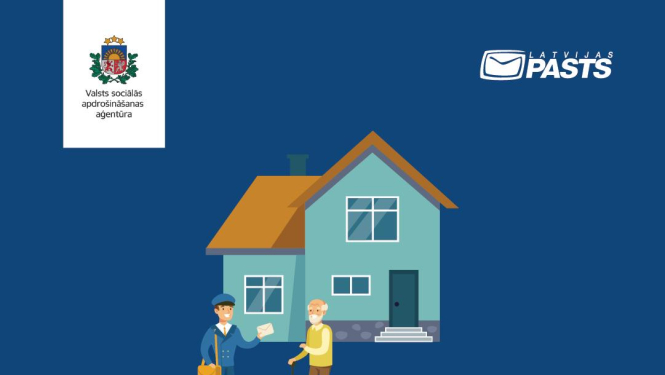 Pensiju iespējams saņemt savā dzīvesvietā, piesakot šo pakalpojumu VSAA