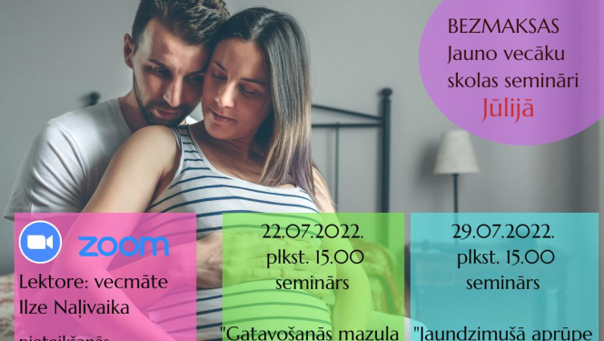 Jaunos vecākus tiešsaistē aicina uz izglītojošu semināru