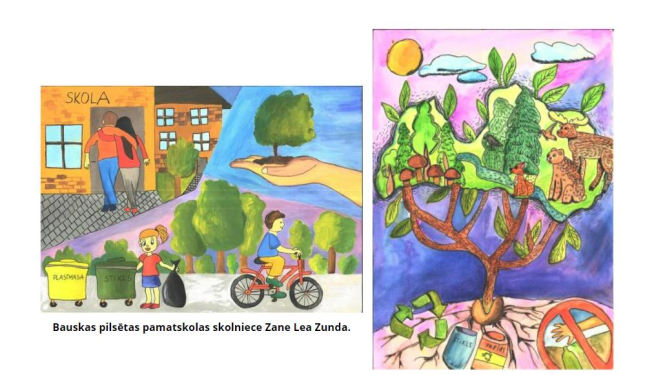 Zīmējumu un domrakstu konkursā laureātu vidū arī baušķenieki