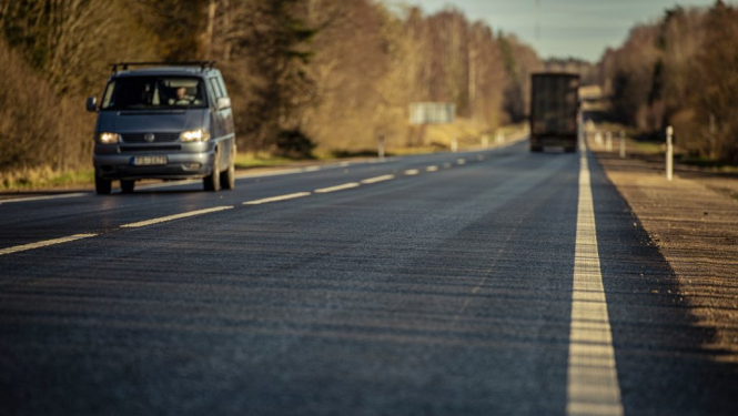 Ātruma kontrole uz Bauskas šosejas