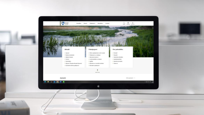 Jaunās mājas lapas ilustrācija