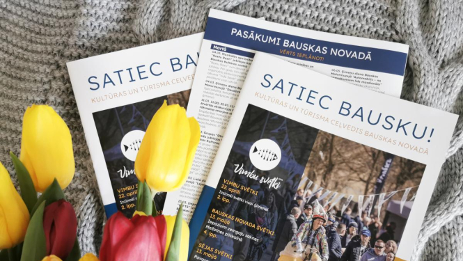 Iznācis kultūras un tūrisma ceļveža Bauskas novadā pavasara numurs!