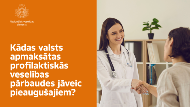 Par valsts apmaksātām veselības pārbaudēm