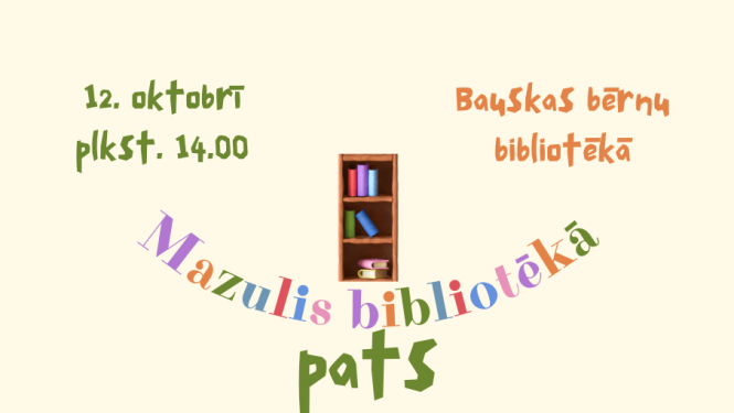 Mazulis bibliotēkā