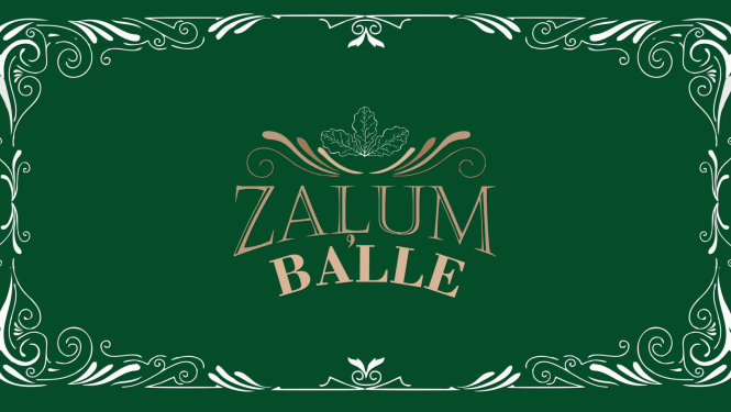 ZAĻUMBALLE Bauskas Pilskalna parkā 2025. gada 15. augustā plkst. 20.00.