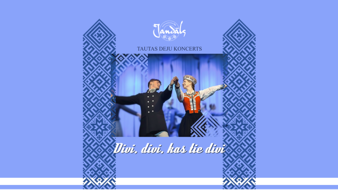 Afiša "Divi, divi, kas tie divi"