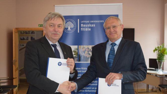 Bauskas novada pašvaldība un Latvijas Universitāte pagarina sadarbību līdz 2027.gadam