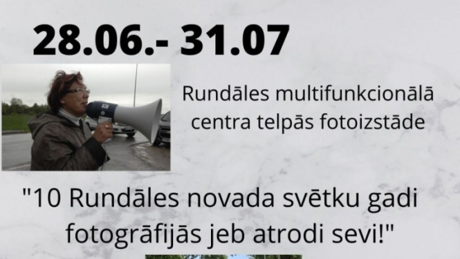 10 Rundāles novada svētku gadi fotogrāfijās