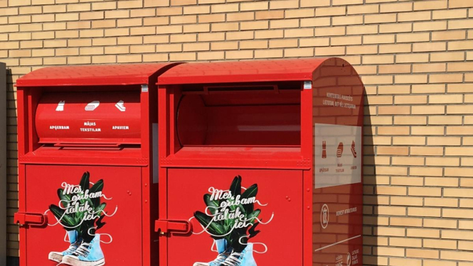 Bauskā turpmāk iespējams šķirot arī tekstilizstrādājumus