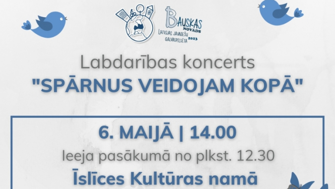 Labdarības koncerts jaunieši