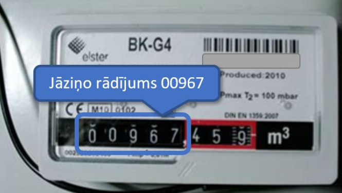 GASO aicina gāzes skaitītāja rādījumus ziņot nevis zvanot, bet klientu portālā vai sūtot SMS