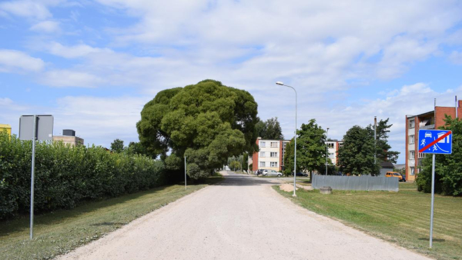 Bauskā tiek uzsākta Pārupes ielas posma seguma atjaunošana