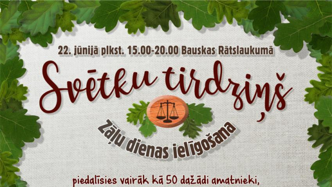 22.jūnijā Rātslaukumā svētku tirdziņš, noteikti satiksmes ierobežojumi