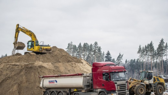 Uz Bauskas šosejas pirms Valdlauču krustojumu izmaiņas satiksmes organizācijā