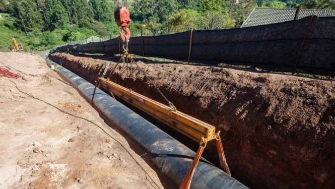 Atgādinājums par gāzvadiem Bauskas novada teritorijā