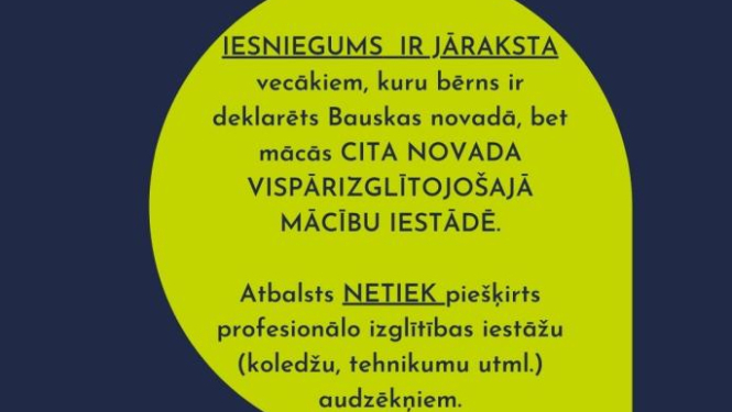 Par kārtējo periodu piešķirs pārtikas pakas un pārtikas kartes