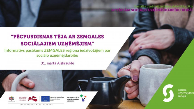 Zemgales iedzīvotājus aicina uz sociālās uzņēmējdarbības pasākumu Aizkrauklē