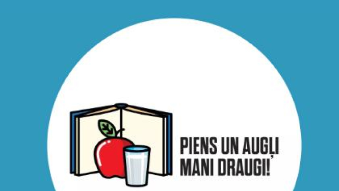 Programmā «Piens un augļi skolai» piedalās arī Bauskas novada mācību iestādes