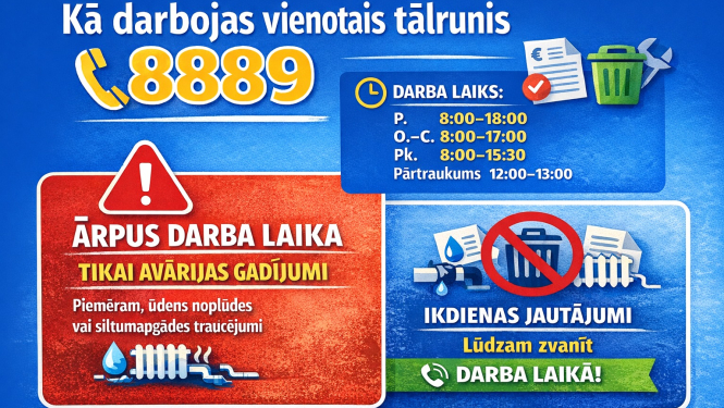 Par avārijas situāciju pieteikšanu SIA “Bauskas novada komunālserviss”