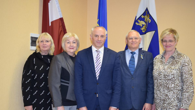 Bauskā viesojas Latvijas Sporta veterānu - senioru savienības vadība