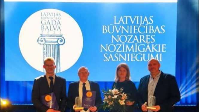 Būvniecības konkursā Mežotnes baznīca ieguvusi sudrabu!