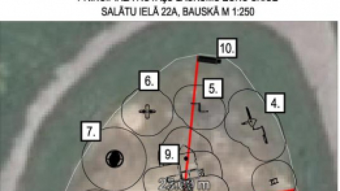 Uzsākta iekārtu izgatavošana bērnu rotaļu laukumam Bauskā, Vītolu un Salātu ielas iekšpagalmā