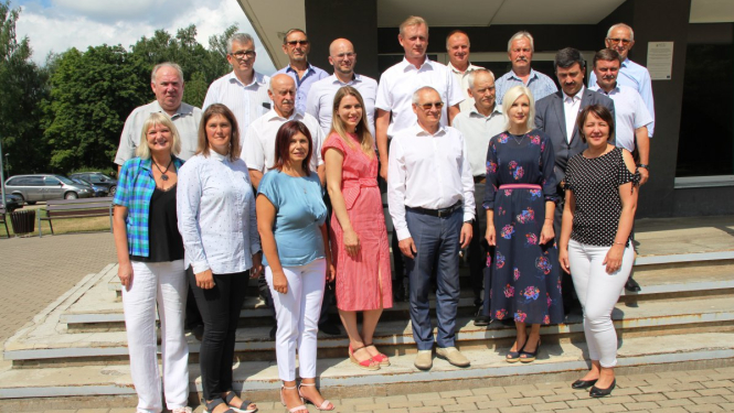 Jaunizveidotā Bauskas novada deputāti viesojas Rundālē