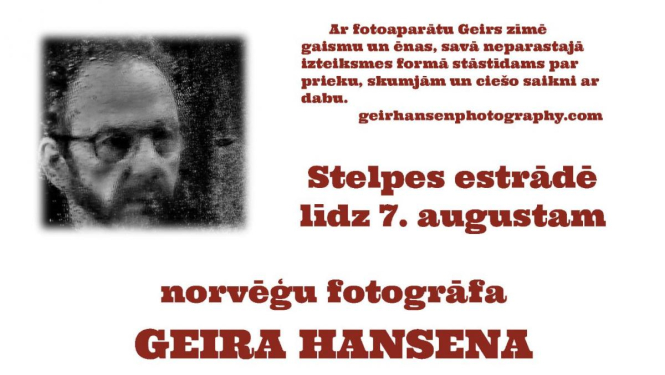 Norvēģu fotogrāfa Geira Hansena dabas fotogrāfiju izstāde
