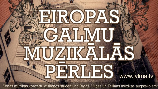 Bauskas pilī Senās mūzikas koncerts «Eiropas galmu muzikālās pērles»