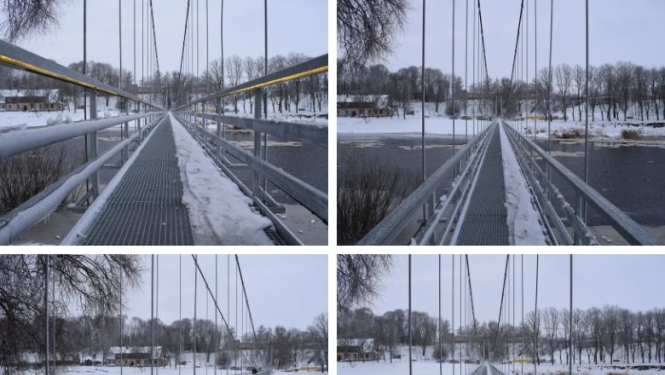 Gājējiem atkal pieejams Mēmeles gājēju tiltiņš