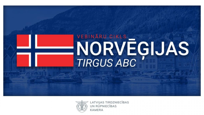 Uzņēmējus aicina uz online apmācībām “Norvēģijas tirgus – eksporta un sadarbības iespējas”