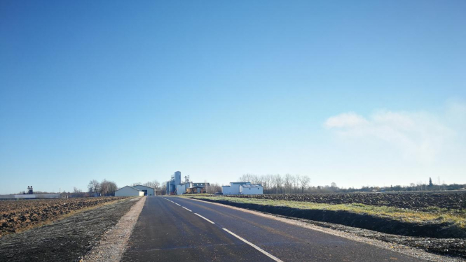 Atjaunots Gailīšu pagasta autoceļa posms