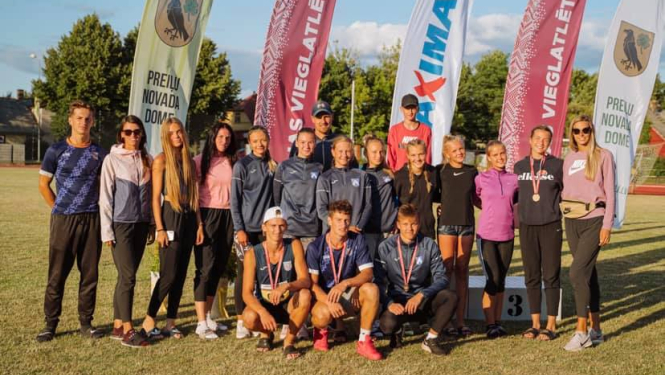 Bauskas un Vecumnieku sporta skolu sportisti startē Latvijas čempionātā daudzcīņā U14, U16 un U18