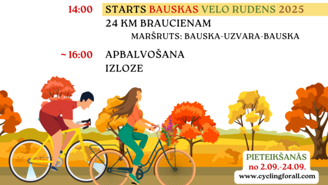 Bauskas velo rudens 27-09-2025