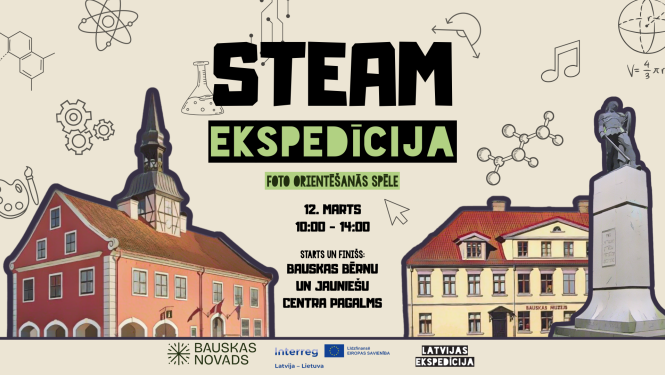 STEAM Ekspedīcija | foto orientēšanās spēle 