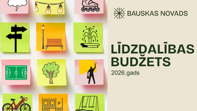 No 16. februāra izsludināts 2026. gada līdzdalības budžeta projektu konkurss