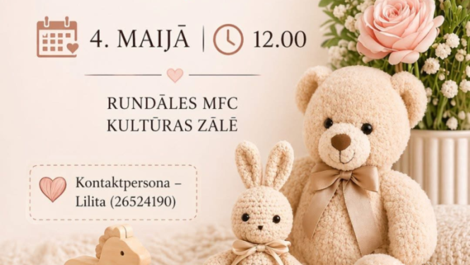 Rundāles apvienības pārvaldes jaundzimušo pasākums