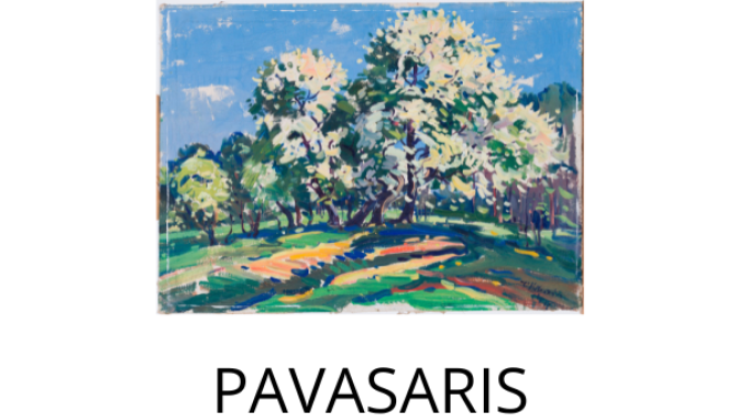 Teodora Karaša gleznu izstāde “Pavasaris”